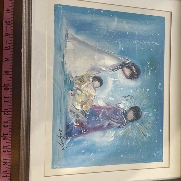 The Nativity by Ettore Ted Degrazia Art Print Poster 15x12 Inches Wall Decor - Picture 2 of 8